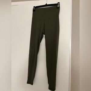 Aerie Dark Green Leggings Size Medium